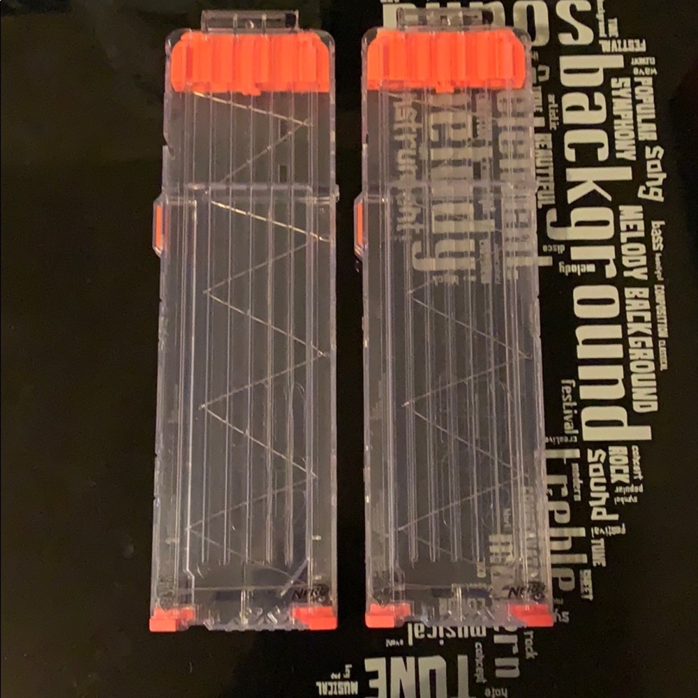 Two Nerf 18 round mags